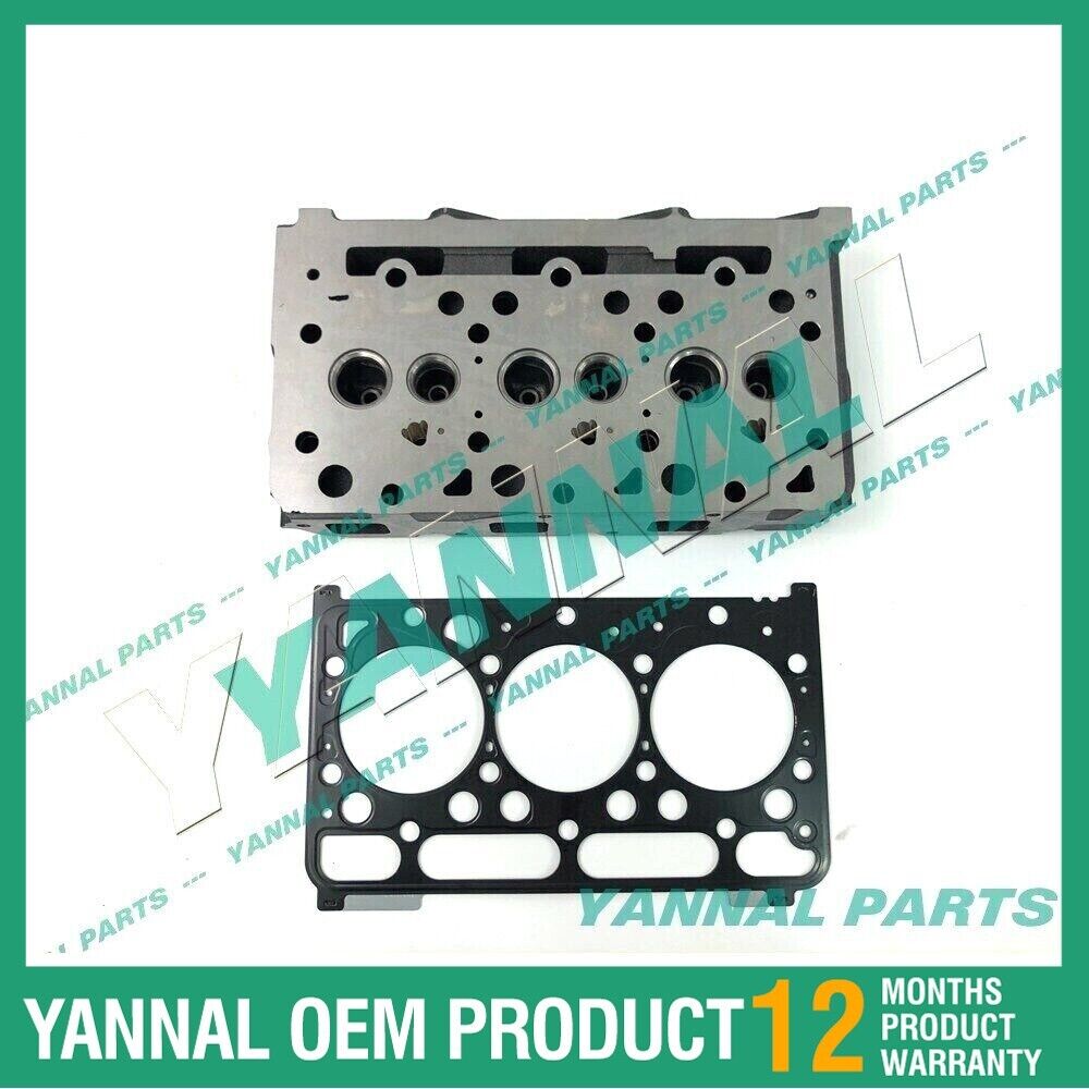 New Kubota D1703 Cylinder Head With Head Gasket