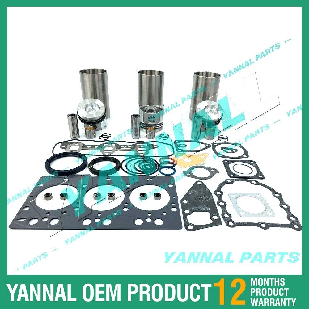 New STD Yanmar 3TNC78 Overhaul Kit With Full Gasket Set