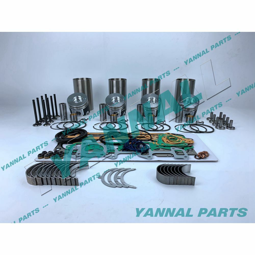 New Yanmar 4TNV88 Rebuild Overhaul Kit With Gasket Set Engine Valve Bearing Set