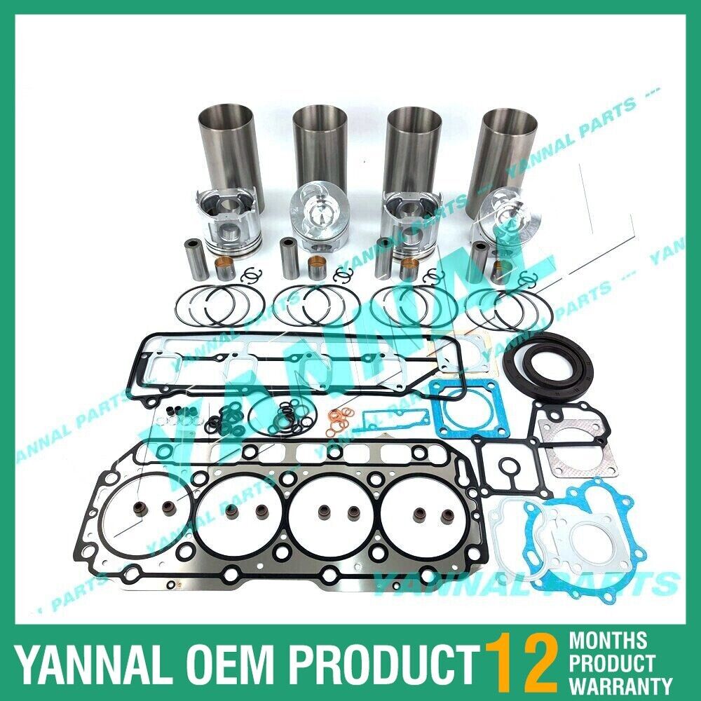 S4D106 4TNE106T Overhaul Engine Rebuild Kit For Yanmar Engine