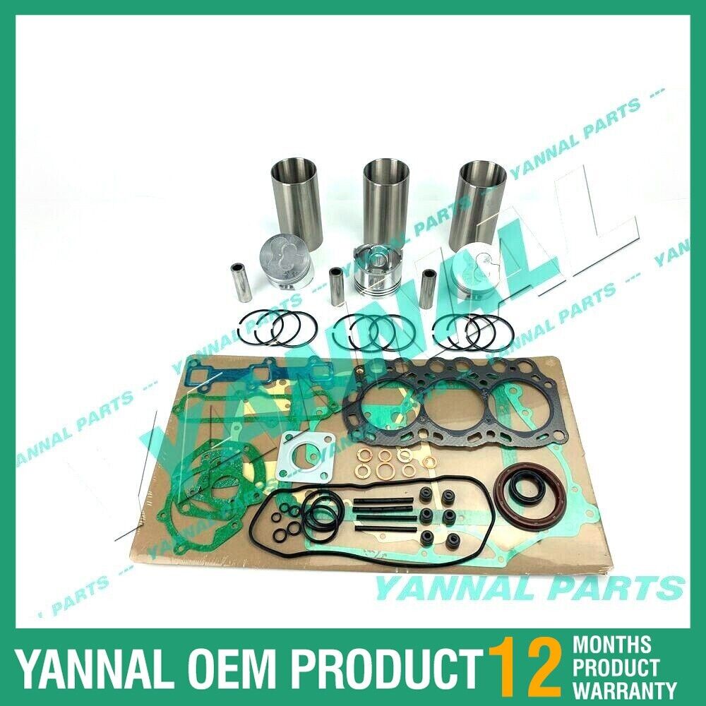 New Mitsubishi L3E Overhaul Kit With Full Gasket Set STD ( PIN-21MM )